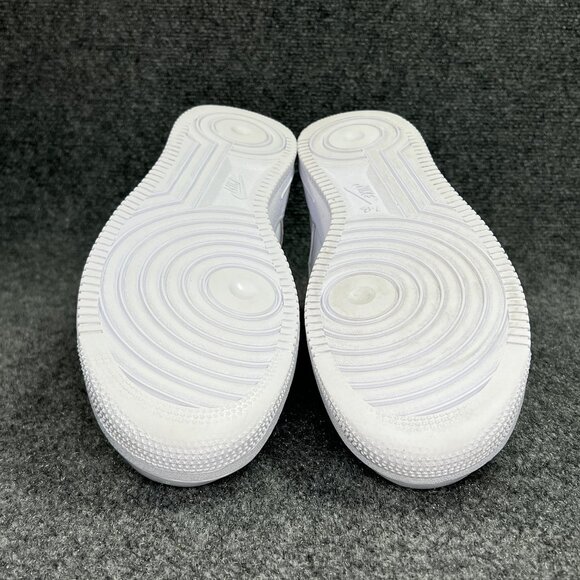 Nike Air Force‎ 1 \'07 Shoes Men\'s Size 14 White Leather Retro Athletic Sneakers